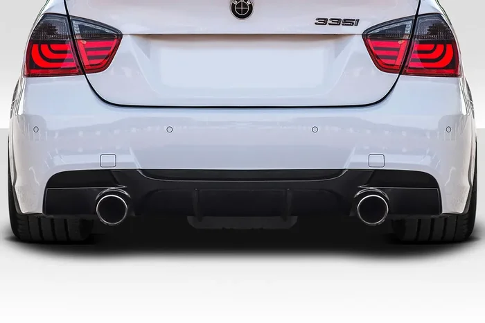 2006-2011 BMW 3 Series E90 E91 Duraflex M Performance Look Rear Diffuser – 1 Piece