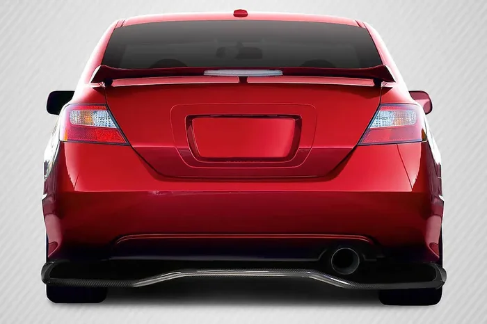 2006-2011 Honda Civic 2DR Carbon Creations DriTech VTX Rear Diffuser – 1 Piece