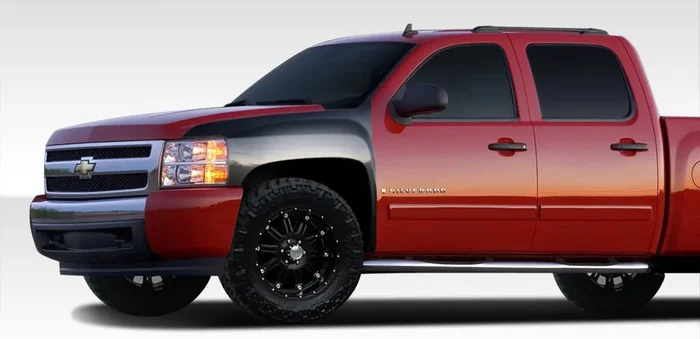 2007-2013 Chevrolet Silverado Duraflex 4.5″ Off Road Bulge Front Fenders – 2 Piece