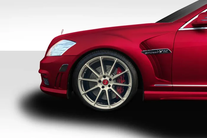 2007-2013 Mercedes S Class W221 Eros Version 2 Fenders – 2 Piece