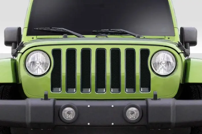 2007-2018 Jeep Wrangler Duraflex JK JL Look Grille – 1 Piece