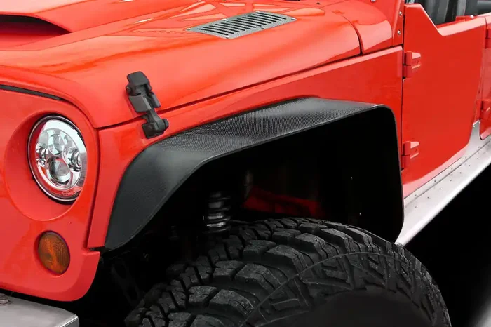 2007-2018 Jeep Wrangler JK Carbon Creations Rugged Front Fenders – 2 Piece