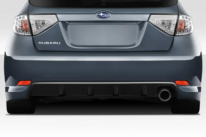 2008-2010 Subaru Impreza WRX HB Duraflex Backstop Rear Diffuser – 1 Piece