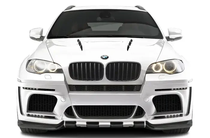 2008-2014 BMW X6 X6M E71 10-13 X5M E70 AF-5 Wide Body Front Bumper Cover ( GFK ) – 1 Piece