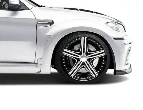 2008-2014 BMW X6 X6M E71 AF-5 Wide Body Front Fenders ( GFK ) – 4 Piece