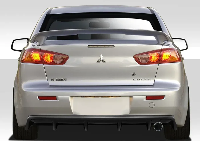 2008-2017 Mitsubishi Lancer 4DR Duraflex M Power Rear Diffuser – 1 Piece