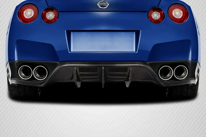 2009-2011 Nissan GT-R R35 Carbon Creations Malve Rear Diffuser – 1 Piece