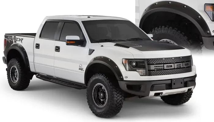 2010-2014 Ford F150 & Ford SVT Raptor BushWacker inchPocket inch Style Fender Flares | 20938-02