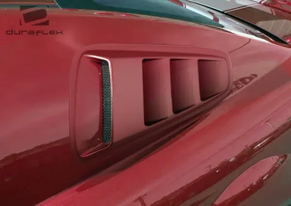 2010-2014 Ford Mustang Duraflex Circuit Window Scoop Louvers – 2 Piece