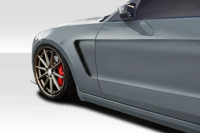 2010-2014 Ford Mustang Duraflex GT350 V1 Look Front Fenders – 2 Piece