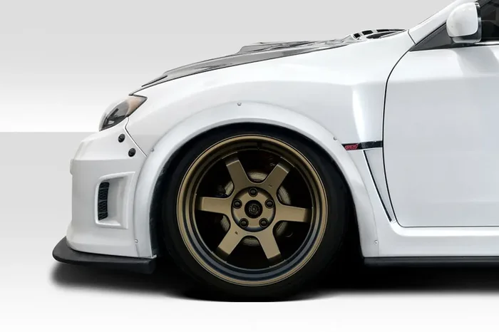 2011-2014 Subaru Impreza WRX STI 4DR Duraflex Rally Front Fender Flares – 2 Pieces