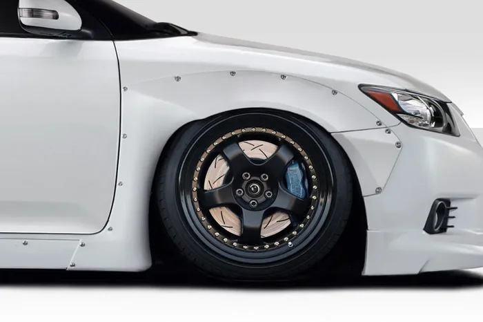 2011-2015 Scion tC Duraflex RBS look Front Fender Flares – 4 PieceS