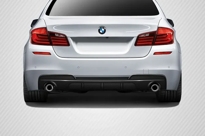2011-2016 BMW 5 Series F10 Carbon Creations M Performance Look Rear Diffuser ( will only fit M Sport Bumpers) – 1 Piece (S)