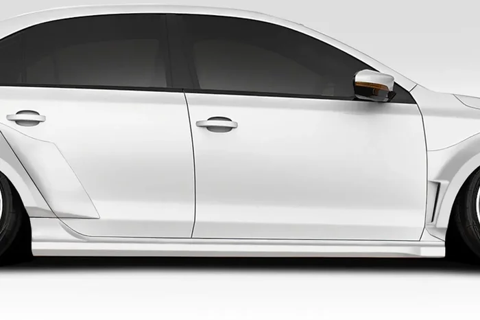 2011-2018 Volkswagen Jetta Duraflex Blaze Wide Body Side Skirt Rocker Panels – 2 Pieces