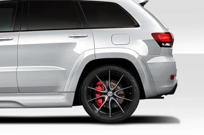 2011-2022 Jeep Grand Cherokee Duraflex Power Rear Fender Flares – 6 Piece