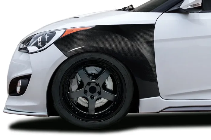 2012-2017 Hyundai Veloster Carbon Creations OEM Look Front Fenders – 2 Pieces