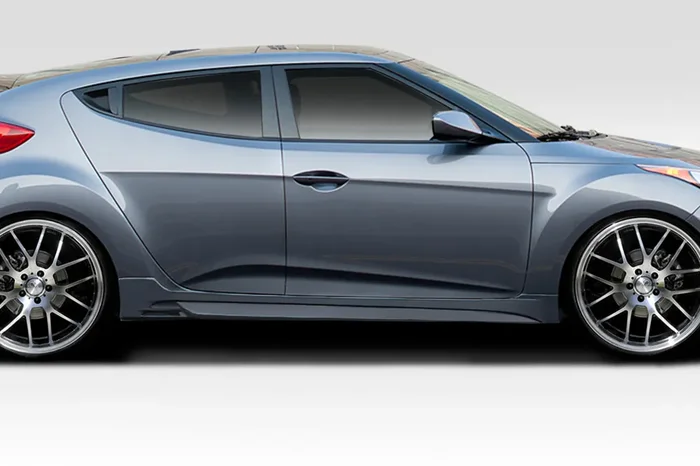 2012-2017 Hyundai Veloster Duraflex N Design Side Skirts – 2 Piece