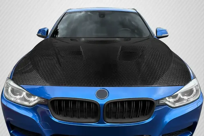 2012-2018 BMW 3 Series F30 / 2014-2020 4 Series F32 Carbon Creations Geo6ix DriTech Eros Version 1 Hood – 1 Piece