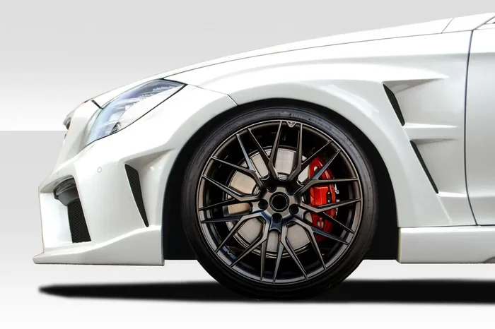 2012-2018 Mercedes CLS Class W218 Duraflex Vector Wide Body Front Fenders – 2 Pieces