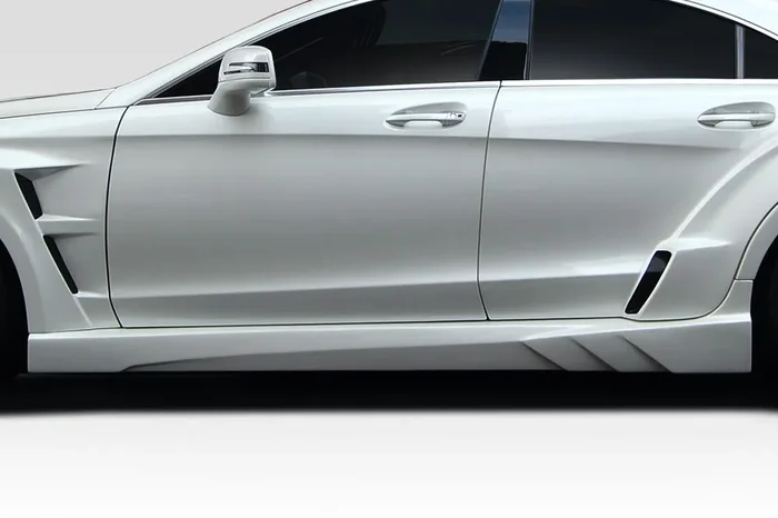2012-2018 Mercedes CLS Class W218 Duraflex Vector Wide Body Side Skirt Rocker Panel – 2 Pieces