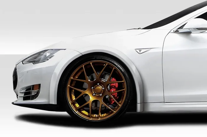 2012-2023 Tesla Model S Duraflex RVS Front Fender Flares – 4 Piece