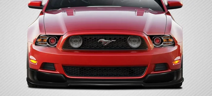 2013-2014 Ford Mustang Carbon Creations R500 Front Lip Under Air Dam Spoiler – 1 Piece