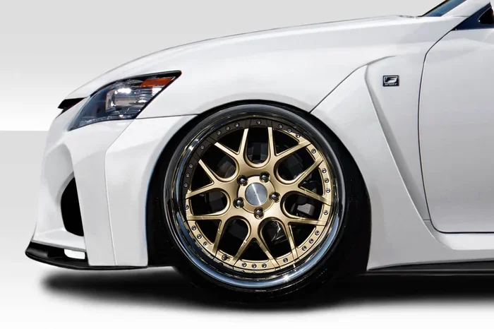 2013-2015 Lexus GS Series G200 GS300 GS350 GS450 GS450H Duraflex AM Design Wide Body Front Fenders – 4 Piece