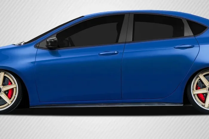 2013-2016 Dodge Dart Carbon Creations Scat Look Side Skirts – 2 Piece (S)