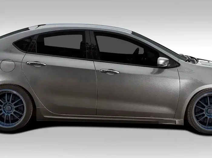 2013-2016 Dodge Dart Duraflex Racer Side Skirt Rocker Panels – 2 Piece