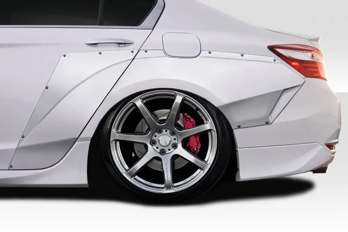 2013-2017 Honda Accord 4DR Duraflex Widebody RX Style Rear Fender Flares – 4 Piece