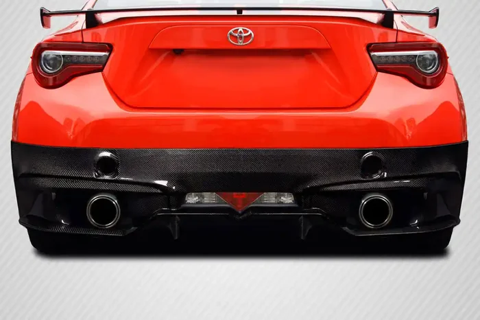 2013-2020 Scion FR-S Toyota 86 BRZ Carbon Creations TD3000 V2 Rear Diffuser – 1 Piece