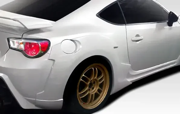 2013-2020 Scion FR-S Toyota 86 Subaru BRZ Duraflex W-1 Rear Fender Flares – 2 Piece