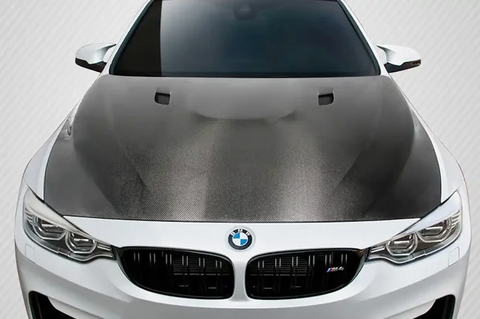 2014-2018 BMW M3 F80 2014-2020 M4 F82 F83 Carbon Creations DriTech E92 M3 Look Hood – 1 Piece