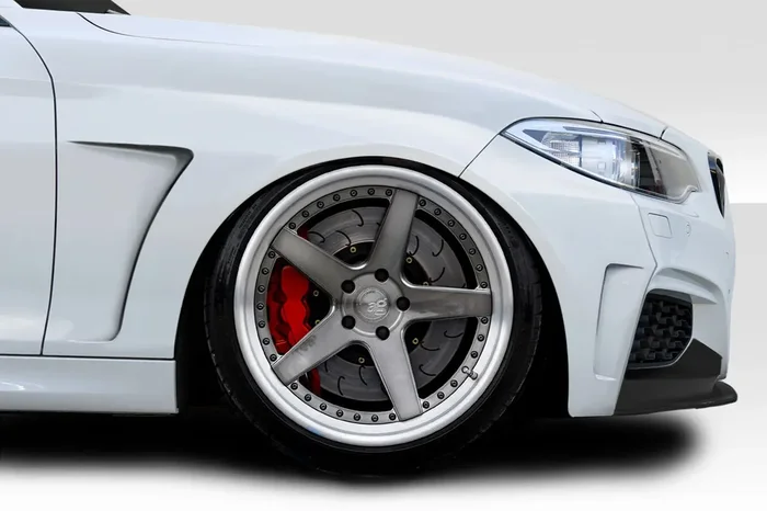 2014-2021 BMW 2 Series F22 F23 Duraflex MHR Wide Body Front Fender Flares – 4 Piece ( M Sport Only )