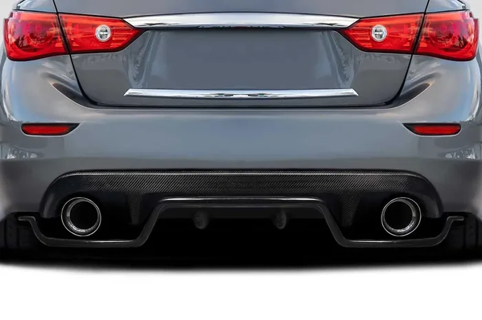 2014-2023 Infiniti Q50 Carbon Creations Mystic Rear Diffuser – 2 Pieces (s)