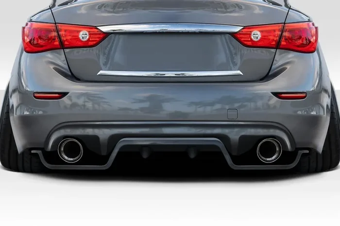 2014-2023 Infiniti Q50 Duraflex Bulba Rear Diffuser – 2 Pieces