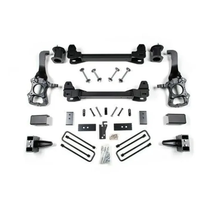 2014 F-150 2WD 6 Inch Lift Kit 4 Inch Rear Block No Shocks Zone Offroad