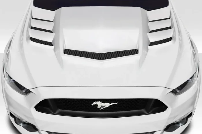 2015-2017 Ford Mustang Duraflex Interceptor Hood – 1 Piece
