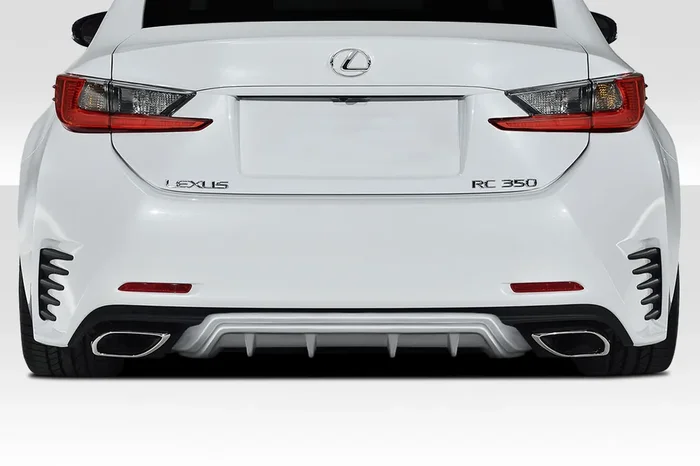 2015-2018 Lexus RC Series RC200T RC350 Duraflex SBZ Rear Diffuser – 1 Piece