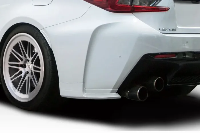 2015-2019 Lexus RC-F Duraflex Alpha Rear Spats – 2 Piece