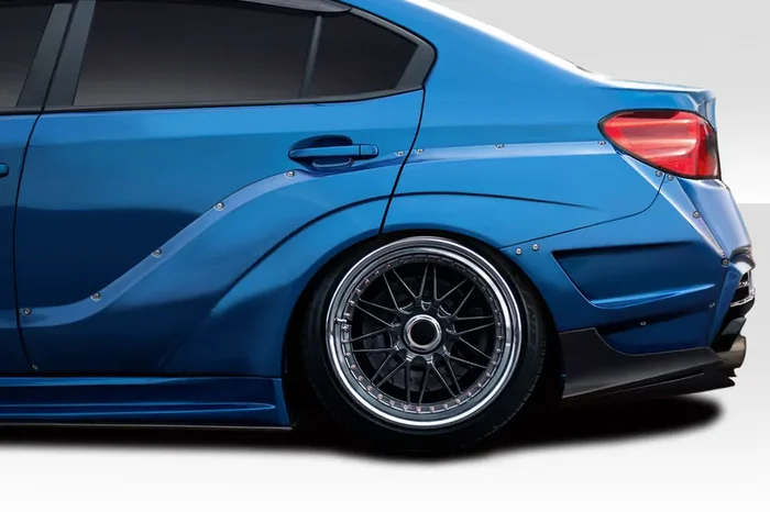 2015-2021 Subaru WRX STI Duraflex VRS Wide Body Rear Fender Flares – 9 Piece