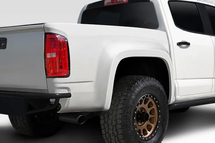 2015-2022 Chevrolet Colorado Duraflex 4″ Bulge Rear Bedsides – 2 Piece