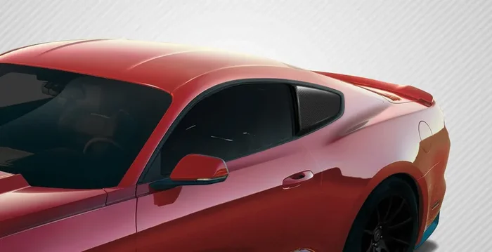 2015-2023 Ford Mustang Carbon Creations R-Spec Window Scoop – 2 Piece (S)