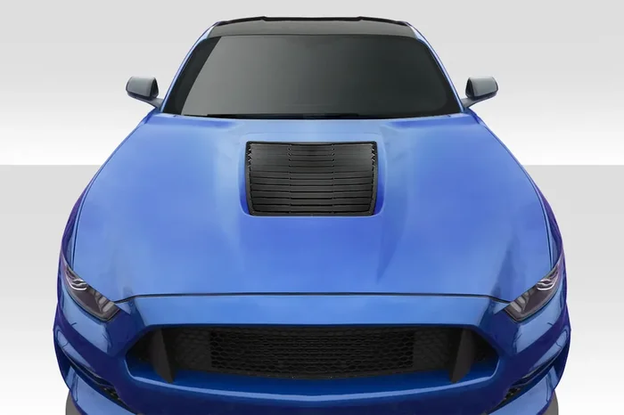 2015-2023 Ford Mustang GT350 / 2005-2013 Chevrolet Corvette C6 Duraflex GT1 Center Hood Vent – 1 Piece