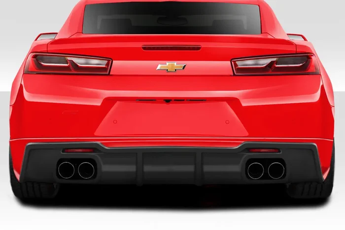 2016-2018 Chevrolet Camaro V8 Duraflex Racer Rear Lip – 1 Piece ( Quad Exhaust )