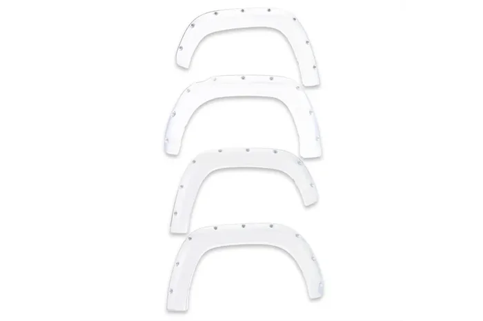 2016-2023 Toyota Tacoma EGR Bolt-On Color Match Fender Flare Set (Super White) | 795084-040