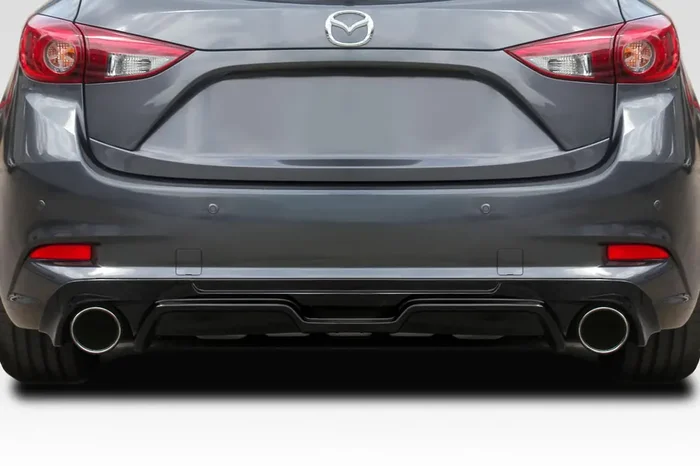 2017-2018 Mazda 3 5dr Hatchback Duraflex MKS Rear Diffuser – 1 Piece