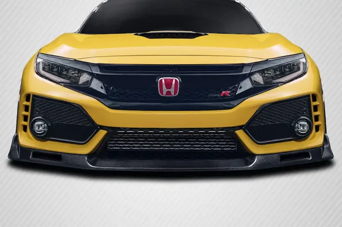 2017-2021 Honda Civic Type R Carbon Creations EVS Front Lip Spoiler Air Dam – 1 Piece