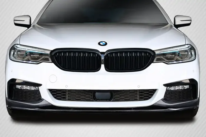 2017-2022 BMW 5 Series G30 Carbon Creations M Tech Front Lip Splitter – 3 Piece