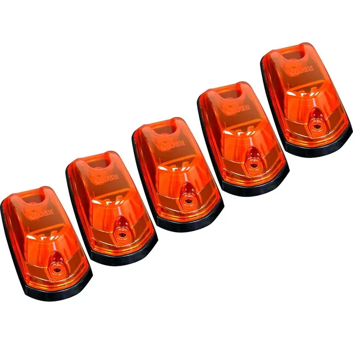 2017-2022 Ford F250 & F350 RECON Amber Lens LED Cab Lights (5-Piece) Complete Kit | 264342AM